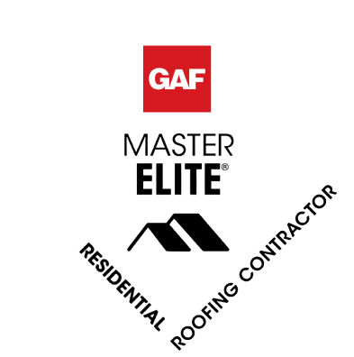 GAF Master Elite Certified Contractor badge